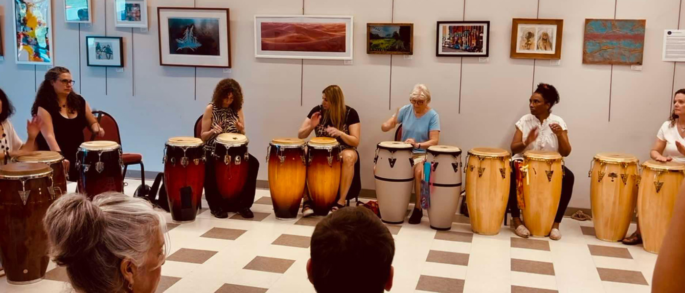 percussion community lesson for adults