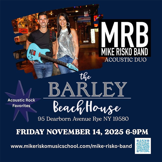 Mike Risko Band's Acoustic Duo at the Barley Beach House on November 14, 2025.