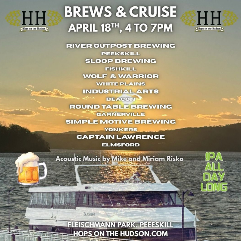 Hops on the Hudson Brews and Cruise